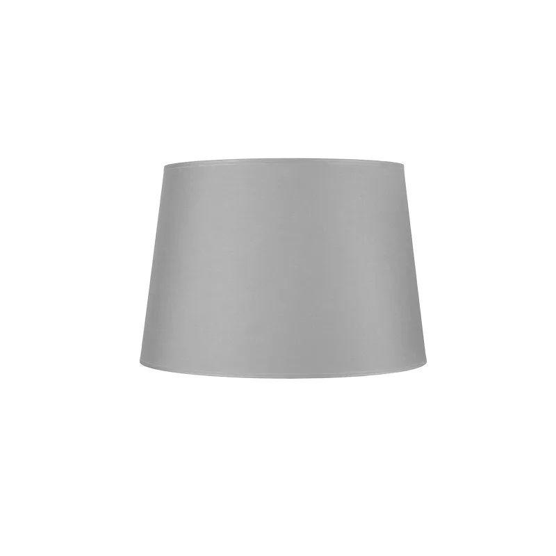 Pantalla de lámpara tosel tambour 25 tela tambor gris d25 x h18 cm