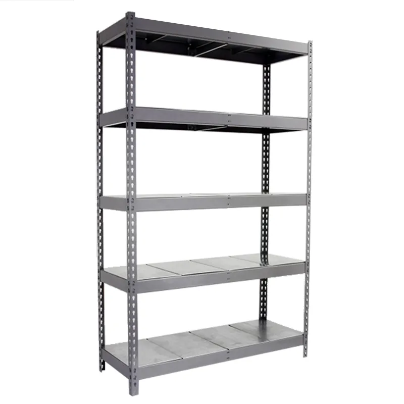Estantería metálica sin tornillos simonrack de 5 estantes (200x180x45cm) galvanizado