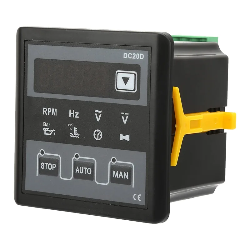 Panel de control del controlador del generador dc20d módulo de control automático para generador