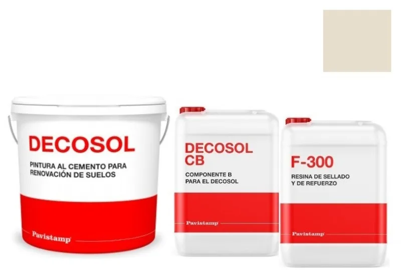 Kit 10 m2 renovador de color para hormigón impreso-blanco 03