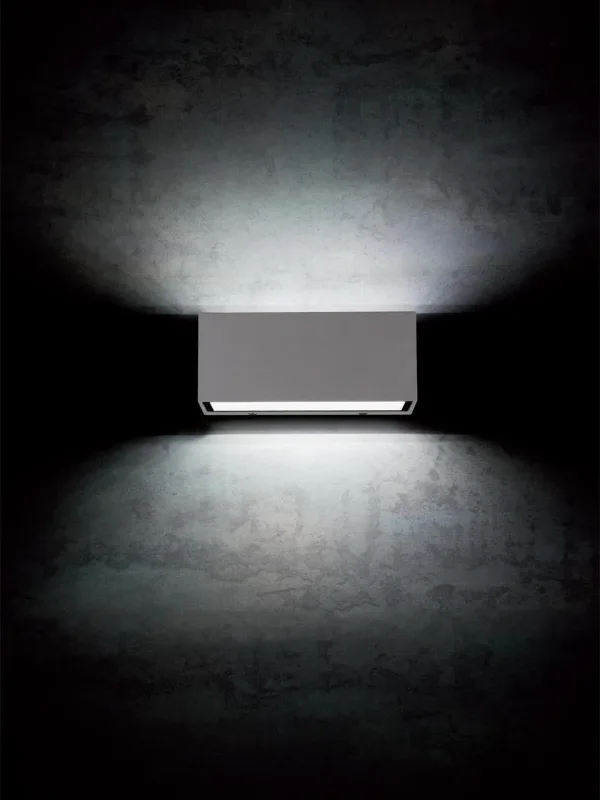 Línea de caja de grafito aplique 12w led 4000k