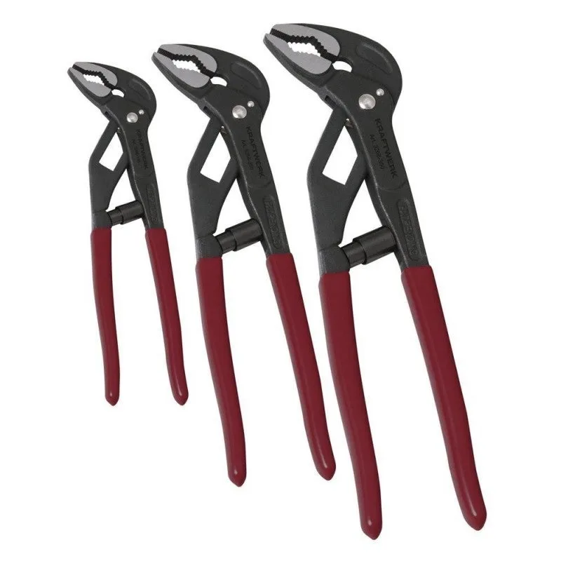 Jeu de 3 pinces réglables kraftwerk pro line - 3266set