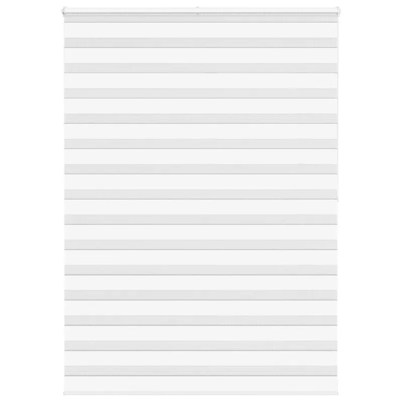 Estor cebra blanco 165x200 cm ancho tejido 160,9cm poliéster