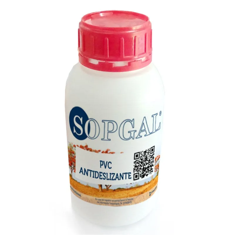 Polvo pvc antideslizante sopgal (250gr) para añadir a pinturas, membranas y barnices de suelo... - evita resbalones y caídas incluso sobre mojado