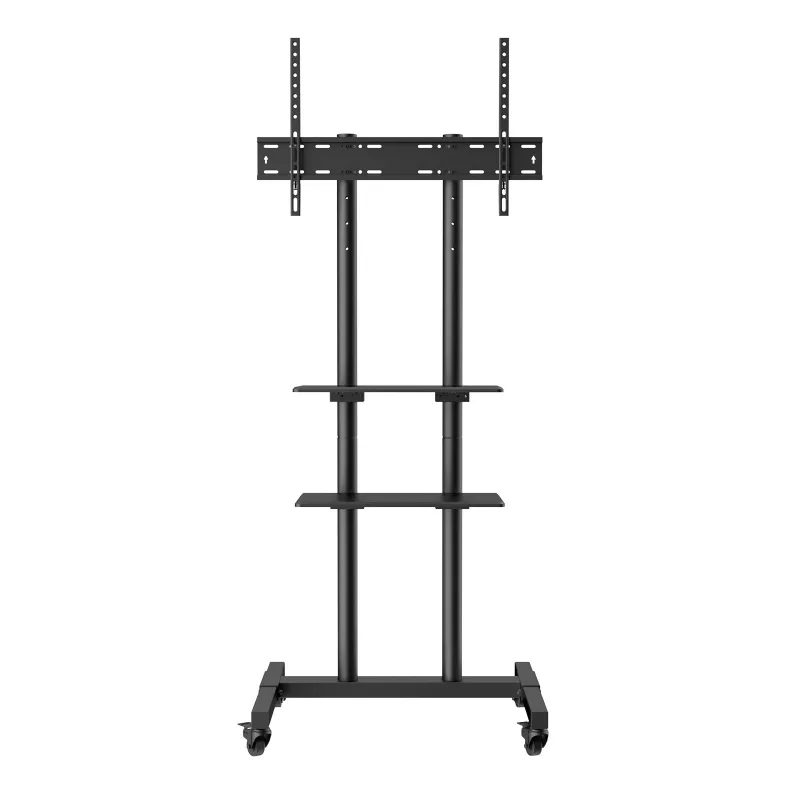 Soporte tv móvil succebuy ajustable para 32-70, con doble estante para av, portátil para salón y dormitorio