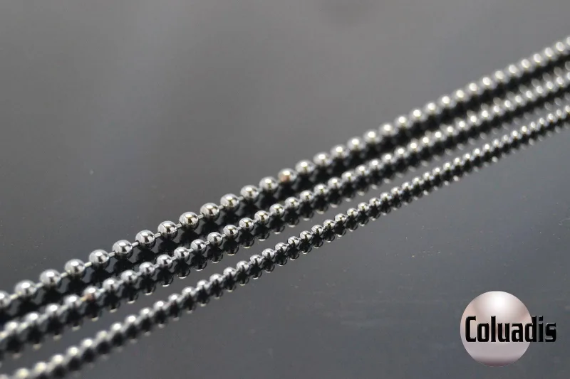 Cadena baño bolas 4mm laton cromada coluadis