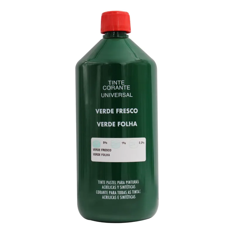 Colorante líquido richard color verde fresco 1 litro