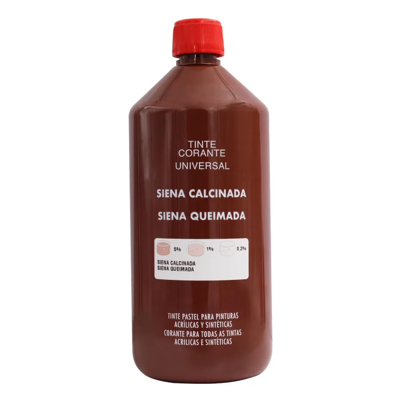 Colorante líquido richard color siena calcinada 1 litro