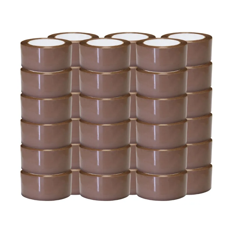 Cinta de embalaje de polipropileno havana 28µ - cinta marrón 48 mm x 100 m. caja de 36 rollos.