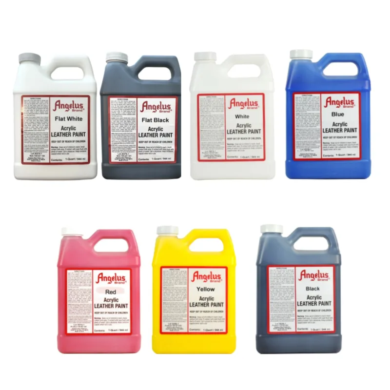 Pack 7 colores pintura angelus 946,35 ml