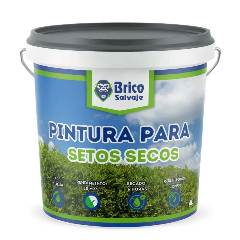 Pintura para setos y arbustos 14l bricosalvaje