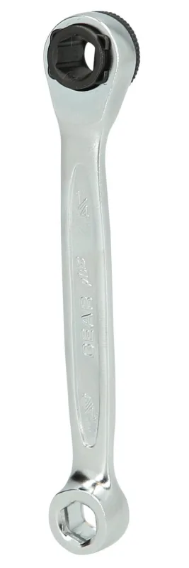 Ks tools mini clé réversible à embout gearplus 1/4x1/4