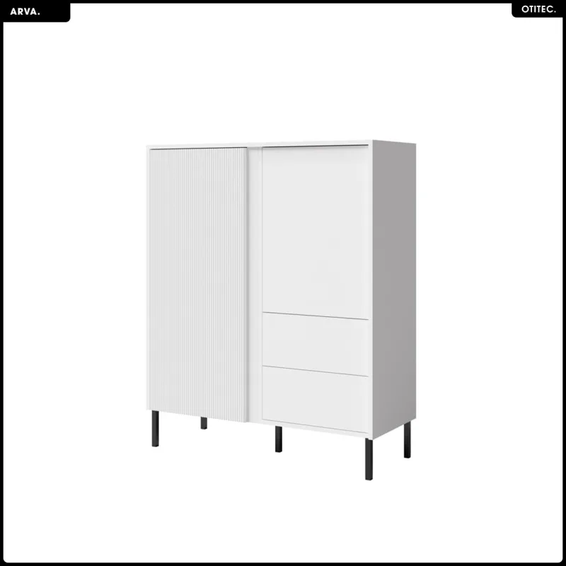 Armario bajo - l.100 x h.122 x p.41 - arva