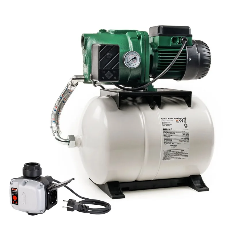 Dab aquajet 102/20 m + protección marcha seco - bomba presión - 3600 l/h - 1130w - altura elevación 54m