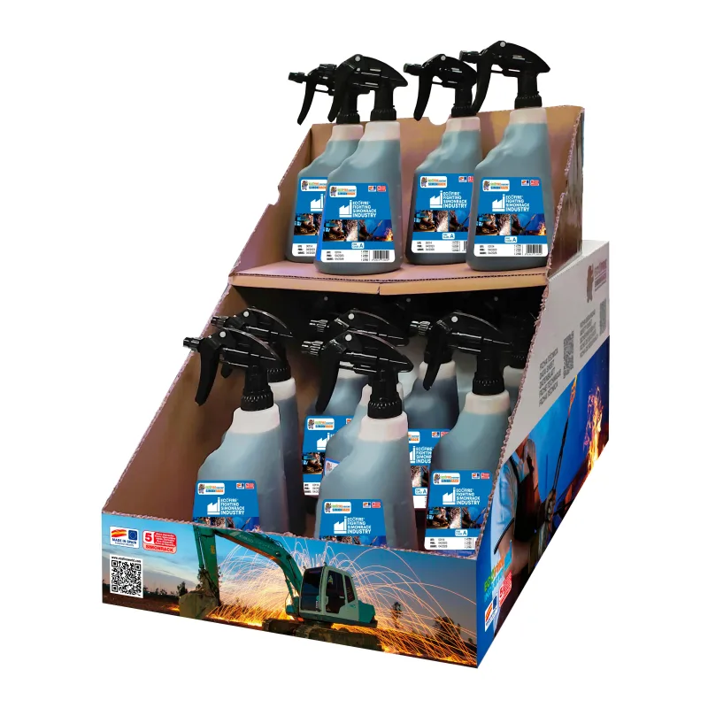 Caja de 20 unidades de ecofire industry en envase de 1 litro