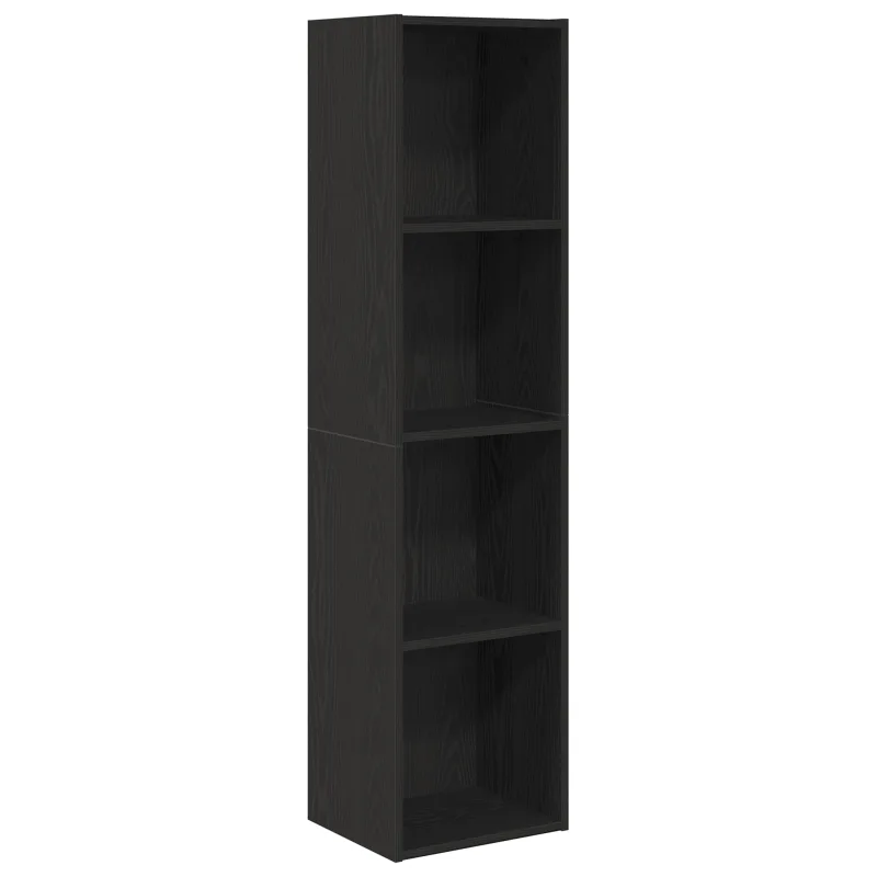 Mueble de tv y estantería，librería，armario de libros roble 36x30x143 cm cfw96184