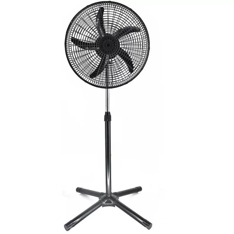Ventilador de piso oscilante,3 velocidades,altura ajustable,ventilador eléctrico de alta potencia de viento,adecuado para oficina,sala de estar,negro
