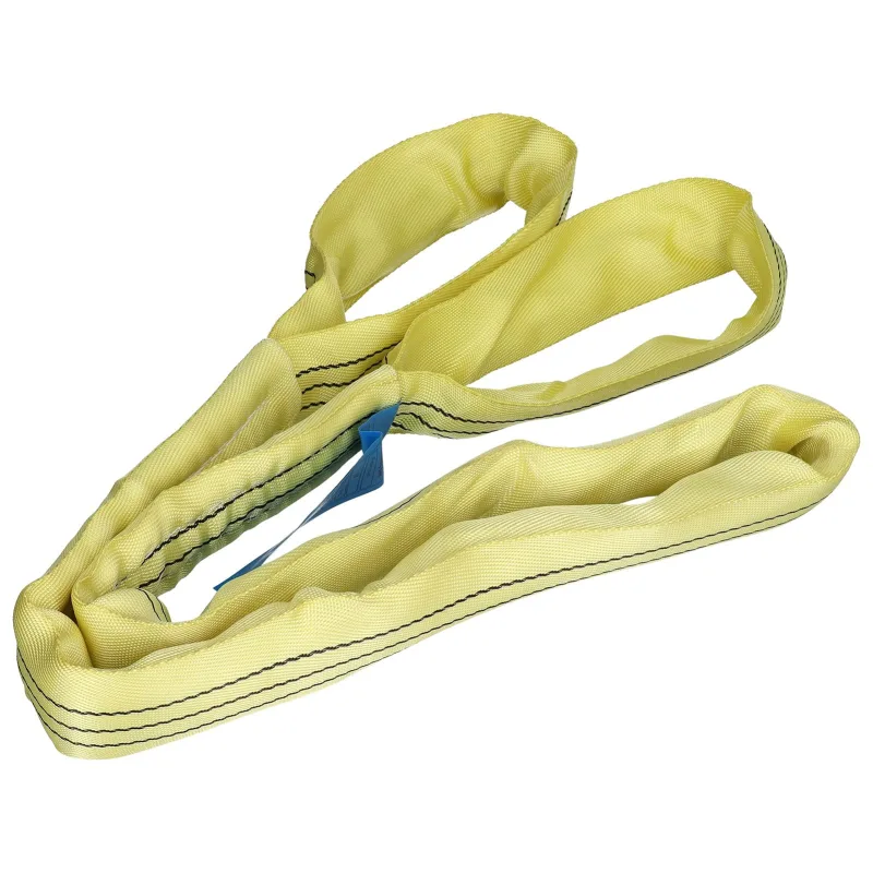 Correa de elevación blanda con correa de polipasto de 3 t, accesorio de correa de pes para construcción de transp