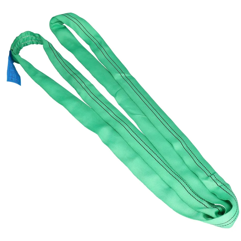 Eslinga redonda de elevación blanda, correa sin fin de 2t, accesorio para transp