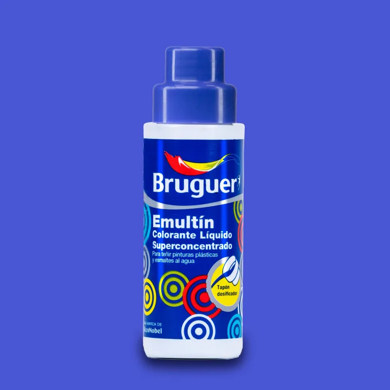 Colorante líquido emultin bruguer color lila 100 ml interior/exterior