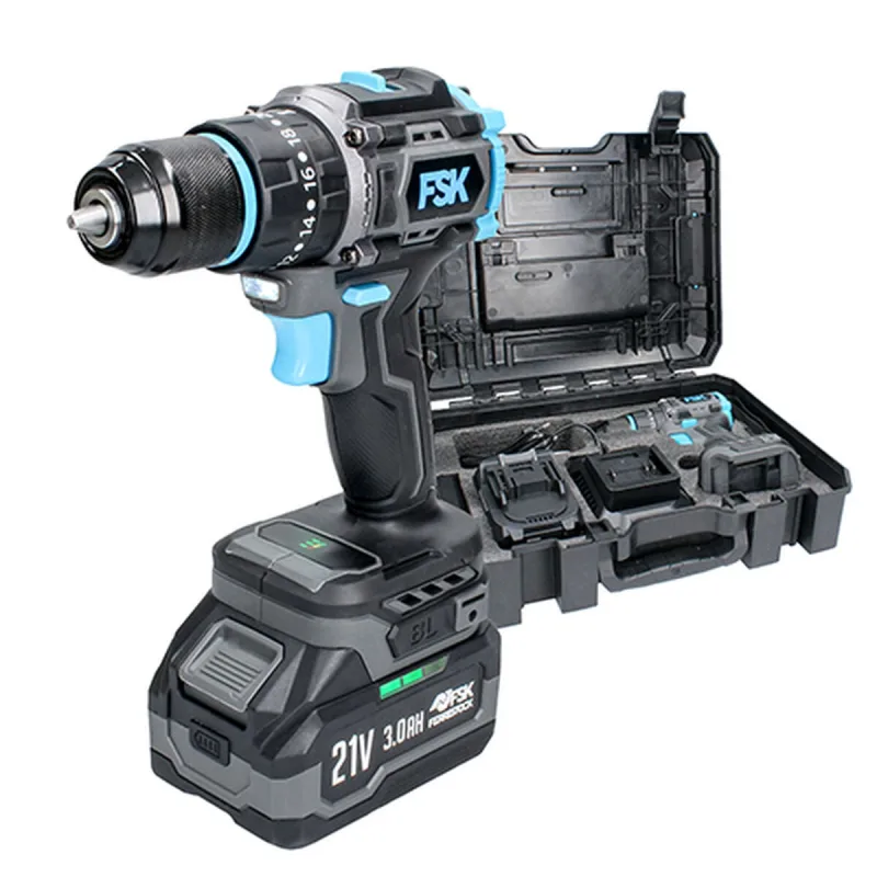 Taladro percutor brushless 3.0 ah 21v