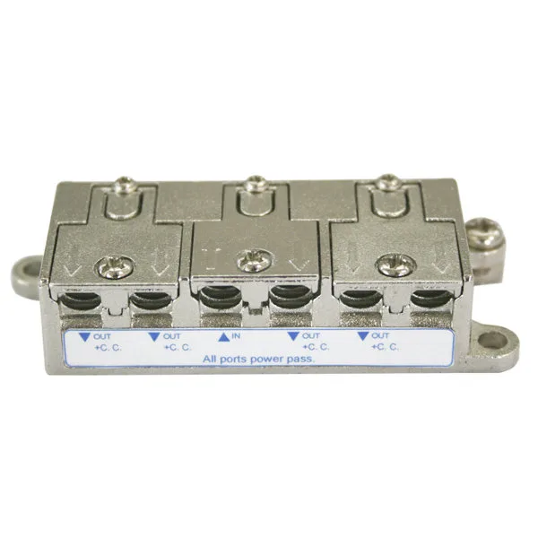 Splitter Distribuidor Satélite y Terrestre 4 vías Electro DH. Con paso DC 10.413/4 8430552137206