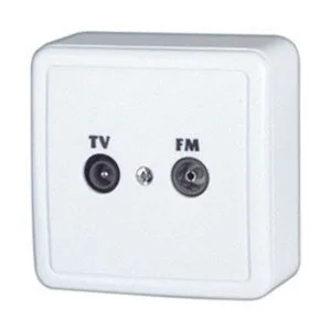 Base antena universal TV-FM. Electro DH Empotrable. 10.518 8430552093915