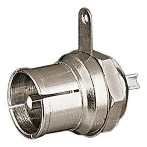 Base coaxial macho 10.530 Electro DH. Conexión por soldadura 8430552010196