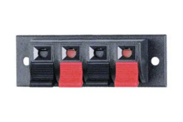 Regleta de 4 bornes con junta elástica. Electro DH 10.642/4 8430552011605