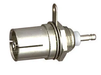 Base coaxial hembra. Electro DH. Conexión por soldadura. 10.531 8430552010202