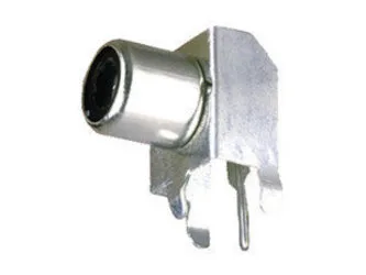 Base coaxial RCA Hembra Acodada Electro DH Color rojo 10.575/R 8430552010721