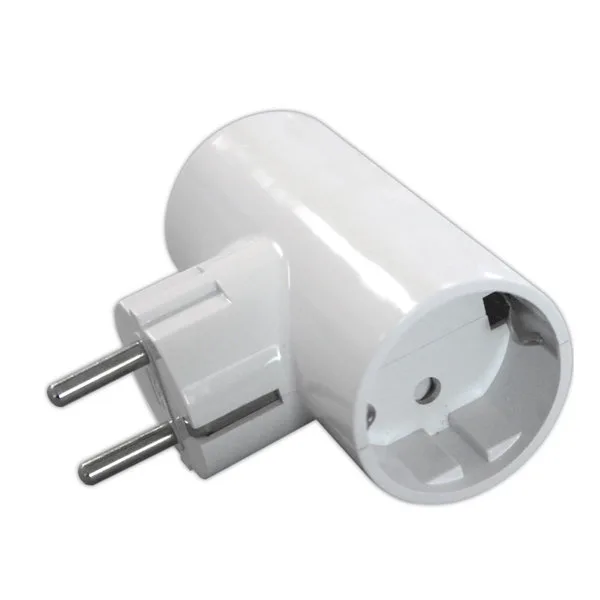 Adaptador 2 tomas 16A. Con Protector Infantil 36.057/P Electro DH 8430552127832