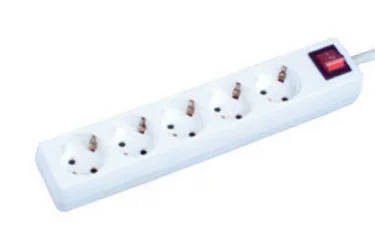 Base múltiple 5 tomas con interruptor luminoso 36.227 Electro DH 8430552070961