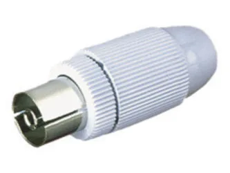 Conector de antena coaxial Macho Gris Electro DH 10.535/G 8430552010271