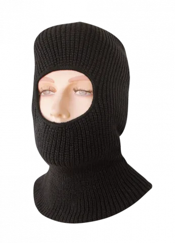 Pasamontañas Verdugo Barbaric 100% Acrilico 1 Abertura Frontal Talla Unica Negro 30040