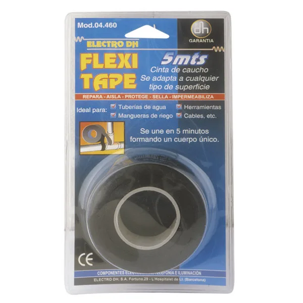 Cinta reparadora de caucho flexible y vulcanizable Electro Dh 04.460 8430552092956