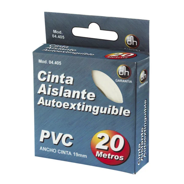Cinta aislante de PVC Color Negro Electro Dh 04.405/N 8430552108664