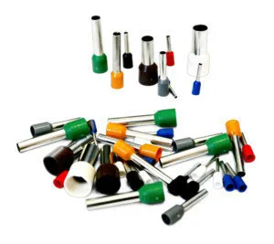 Pack de 50 uds Punteras aisladas para crimpar de color negro 16 mm Electro Dh 31.607/25/18 8430552126910