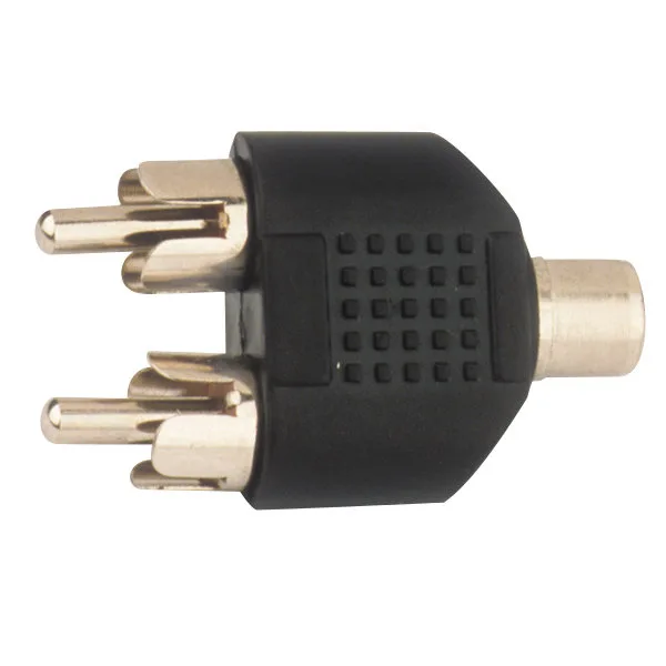 Adaptador hembra RCA a doble macho RCA Electro Dh 13.685 8430552092703