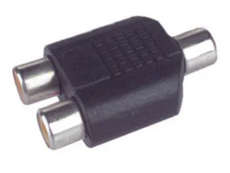 Adaptador hembra RCA a doble hembra RCA Electro Dh 13.710 8430552022830