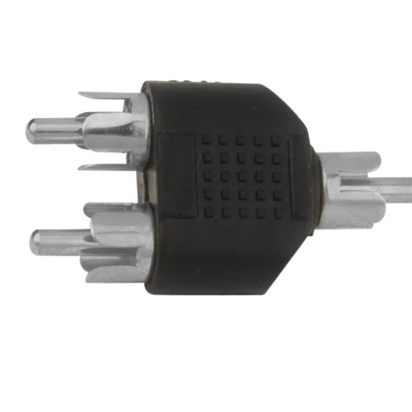 Adaptador macho RCA a doble macho RCA Electro Dh 13.715 8430552092710