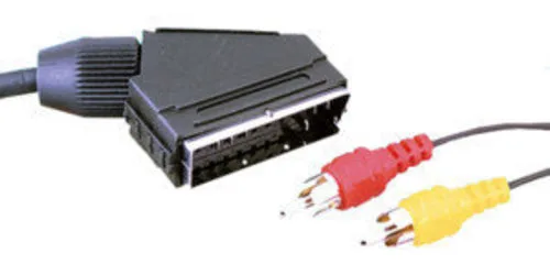 Conexión audio mono-video de 1.5 m Electro Dh 37.031/GR 8430552063390