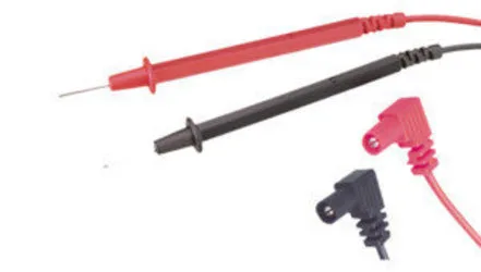 Juego de puntas de prueba inyectadas cable de 750 mm Electro Dh 38.003 8430552062379