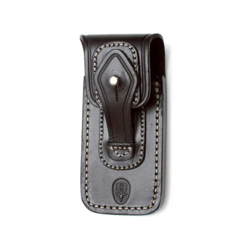 Funda Muela F/NAVALIA-NEG de piel de vacuno en color negro, para modelos de cuchillos y navajas Navalia