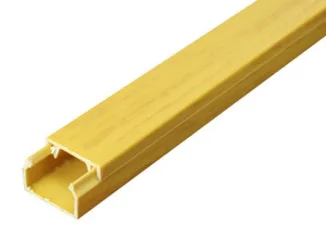 Mini canaleta adhesiva 12 x 8 mm color pino Electro Dh 48.000/12X8/P 8430552122448