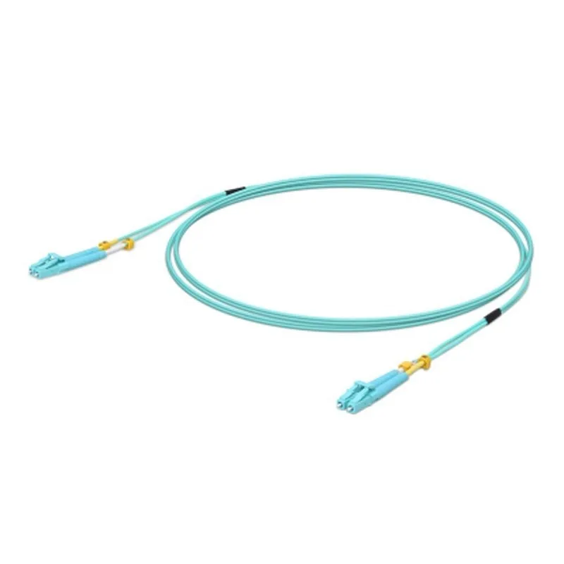Ubiquiti networks unifi odn 1m cable de fibra optica lc om3 color aguamarina