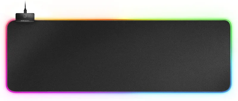 Mars Gaming MMPRGB2 alfombrilla para ratón Alfombrilla de ratón para juegos Negro
