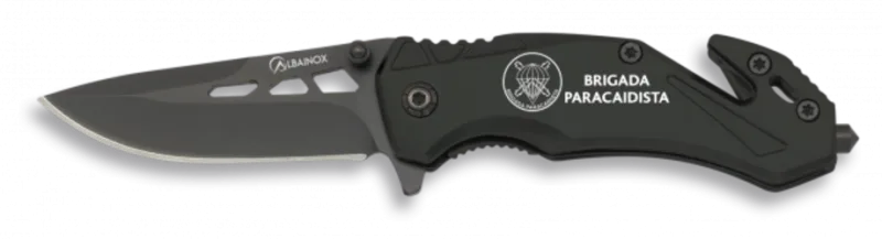 Navaja Albainox Seguridad Negra. H:5.8