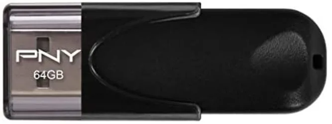 PNY Attaché 4 2.0 64GB unidad flash USB USB tipo A Negro