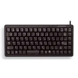 Cherry Compact Keyboard G84-4100, distribución en español, Teclado QWERTY, Teclado con Cable, diseño Compacto, mecánica ML, Negro